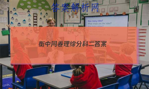 「2023衡中同卷理综分科二
答案」衡中同卷高三二轮物理