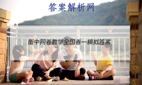 「2023衡中同卷数学全国卷一模拟
答案」衡中同卷分科综合卷数学答案