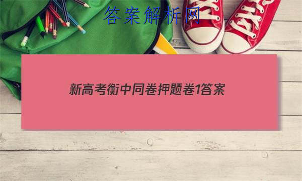 「2023新高考衡中同卷押题卷1
答案」衡中同卷新高考押题卷2023答案免费网站