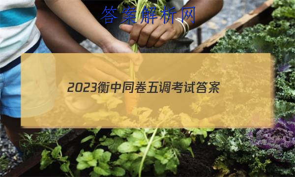 「2023衡中同卷五调考试 答案」2023衡中同卷答案四调