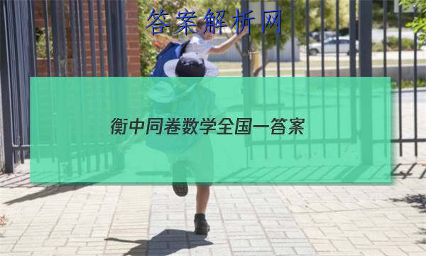 「2023衡中同卷数学全国一 答案」衡中同卷理数答案