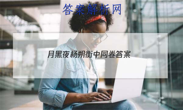 「2023月黑夜杨朔衡中同卷 答案」
