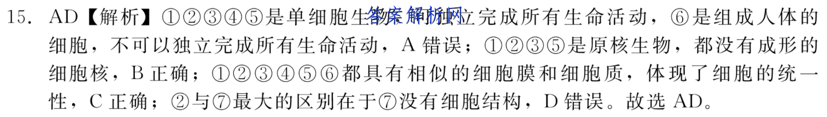 安徽省2022-2023学年同步达标自主练习·九年级第四次(期末)物理答案 职业教育 第3张