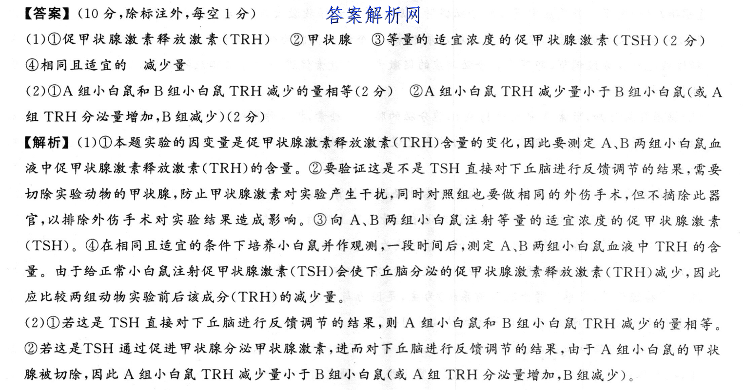 衡水金卷先享题 2023届调研卷 语文(全国甲卷)(三)3试题答案 职业教育 第3张